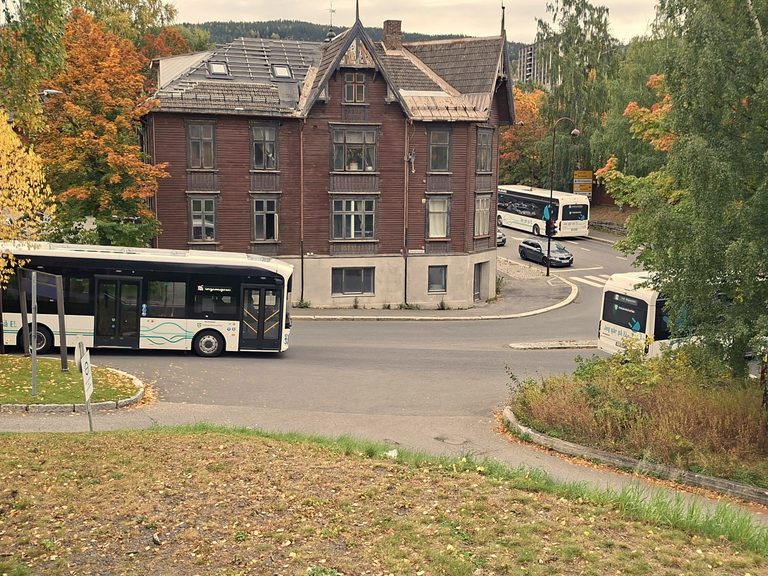 Blikseth-hjørnet med busser